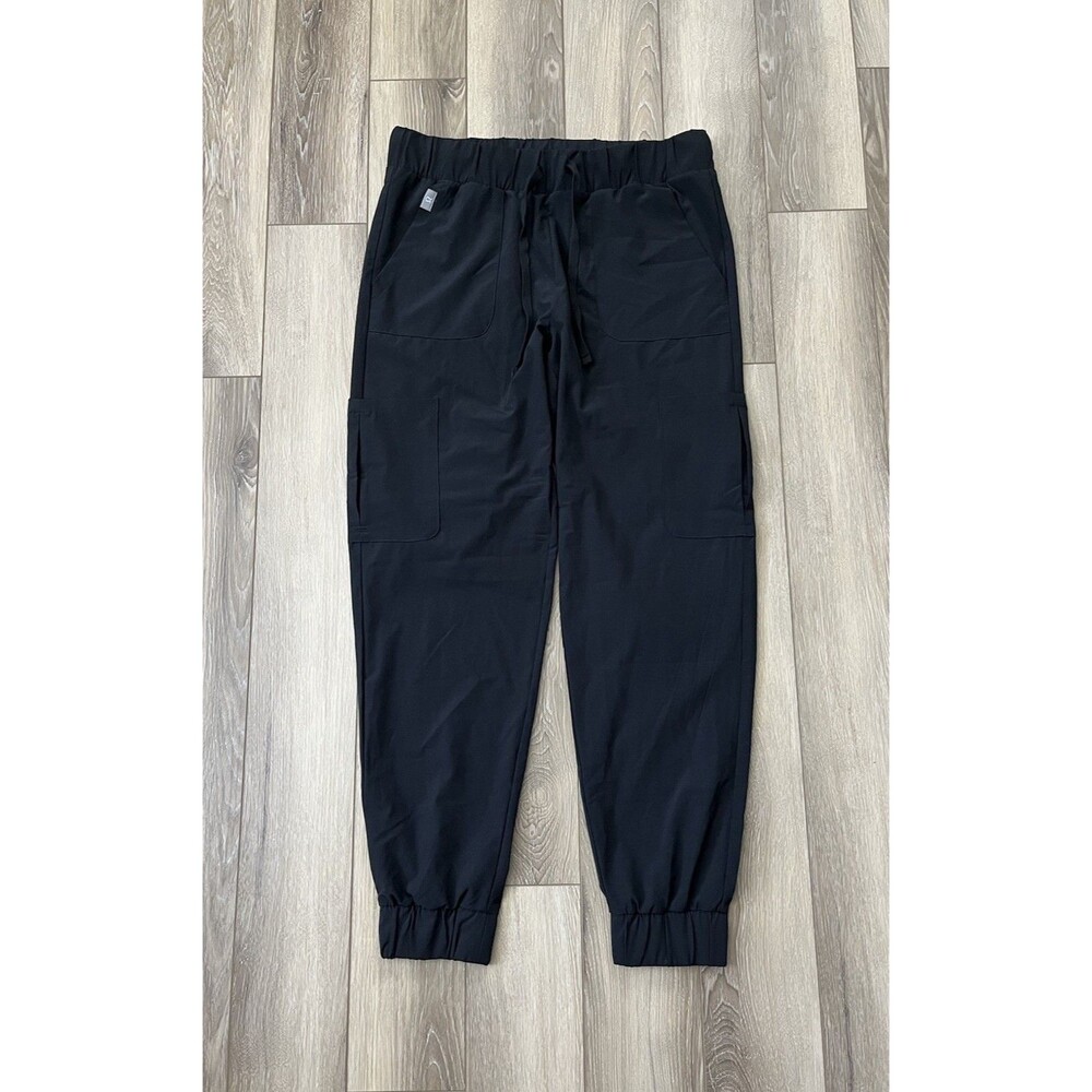 Lululemon Comfort Fit Black Woven Cargo Jogger Sweatpants Mens Sz Medium
